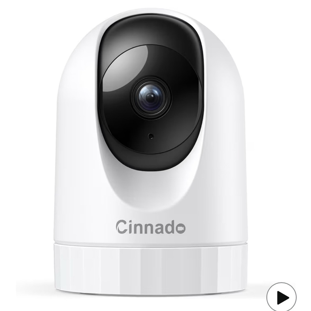 Cinnado Security Camera Indoor-2K 360° WiFi Camera
